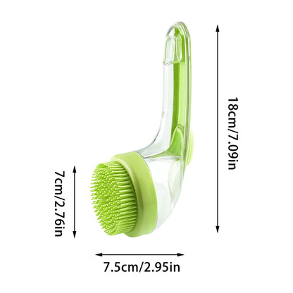 Pet Bath Brush 2025 New Dog Bath Brush Dog Scrubber for Bath Dog Wash Brush for Bathing Dog Grooming Massage Brush for Long Short Haired Dogs Cats Shower Soft Brush for Dogs Rabbit Nail Baby Soft Hair