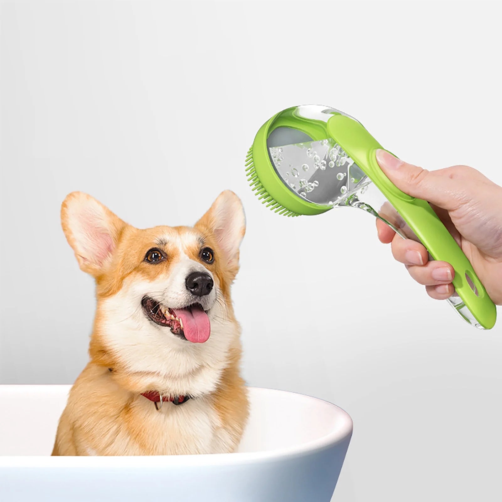 Pet Bath Brush 2025 New Dog Bath Brush Dog Scrubber for Bath Dog Wash Brush for Bathing Dog Grooming Massage Brush for Long Short Haired Dogs Cats Shower Soft Brush for Dogs Rabbit Nail Baby Soft Hair