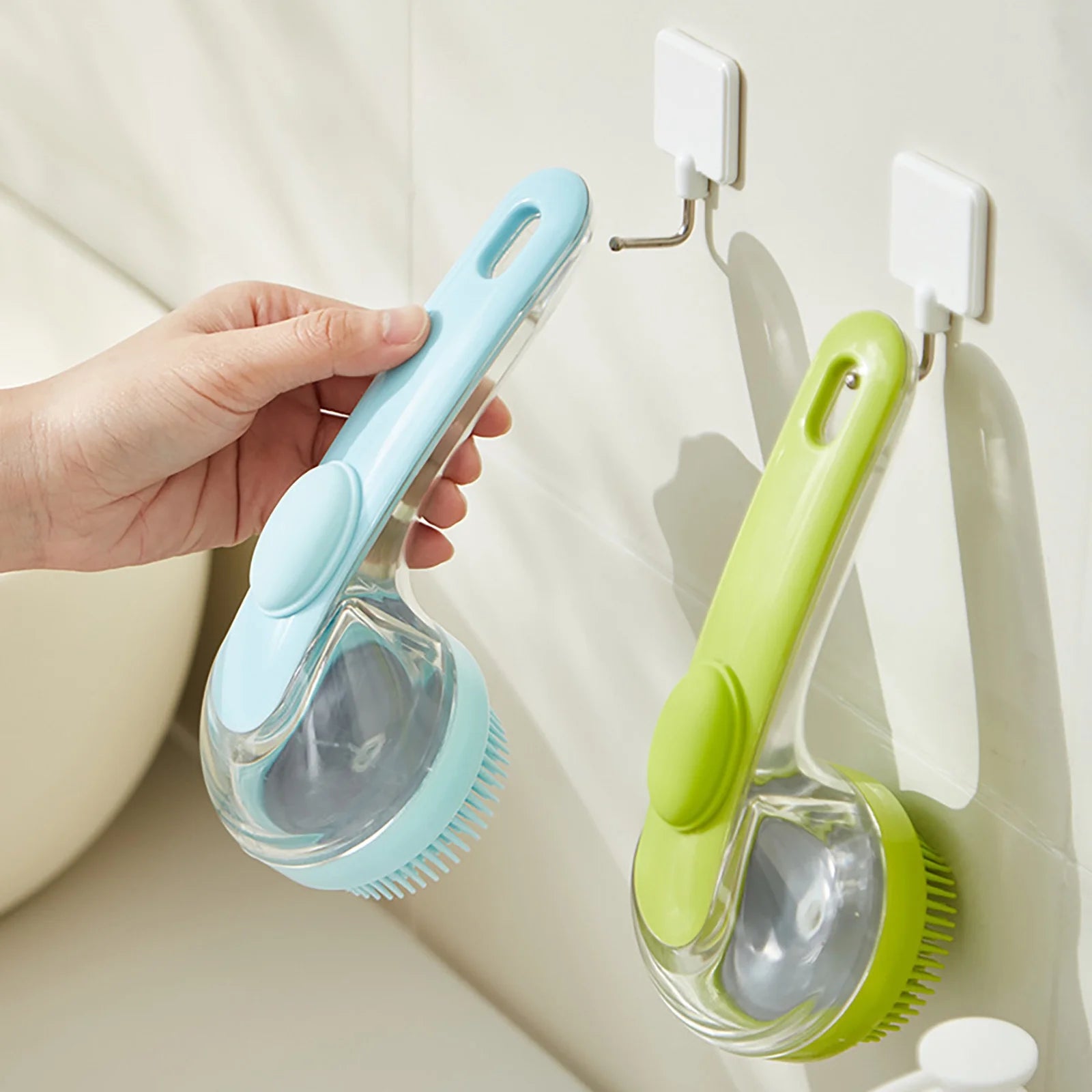 Pet Bath Brush 2025 New Dog Bath Brush Dog Scrubber for Bath Dog Wash Brush for Bathing Dog Grooming Massage Brush for Long Short Haired Dogs Cats Shower Soft Brush for Dogs Rabbit Nail Baby Soft Hair