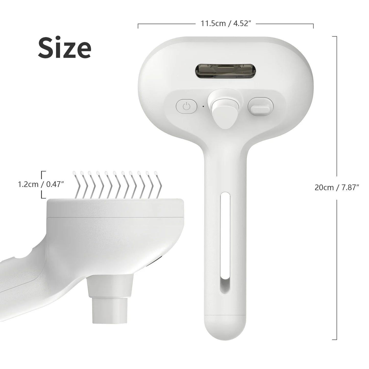 Spray Cat Brush for Shedding, Rechargeable Auto Misting Spray Cat Brush Self Cleaning Dog Grooming Brush for Pets Long or Short Hairs Comb, Static Flying Hair Remove, Tangled or Loose Hair Shed